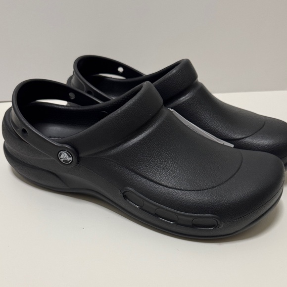 CROCS Bistro Work Clog Size 12 Men New with Tags  Black Clogs